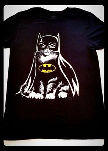 Batman Batcat t-shirt Sz M unisex